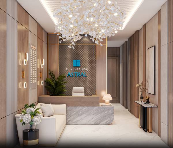  rishabraj-astral Reception/ Waiting Room