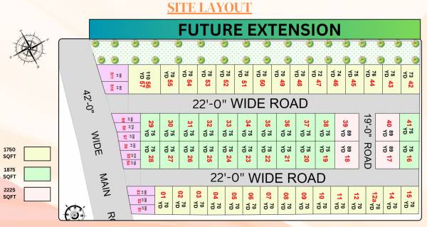  ramayanam-villas Layout Plan