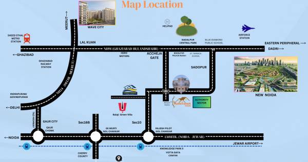  ramayanam-villas Location Plan