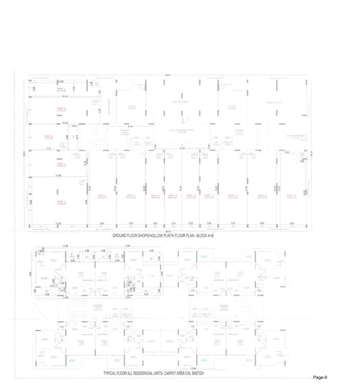  aaryaan Block A   And Block B Cluster Plan