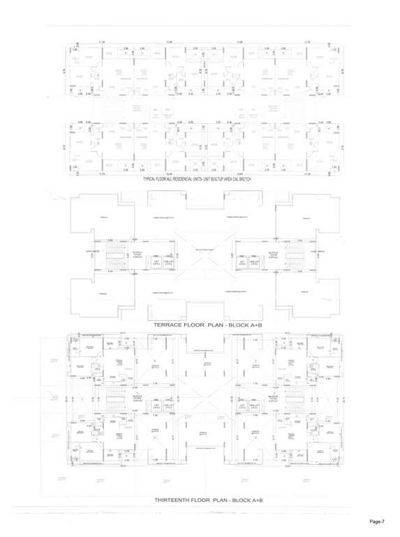  aaryaan Block A  And Block B Cluster Plan