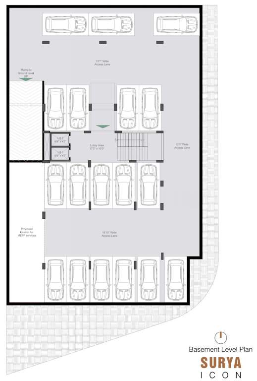  icon Icon Cluster Plan for Basment