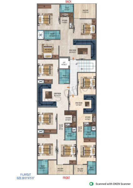  lavish-homes Cluster Plan