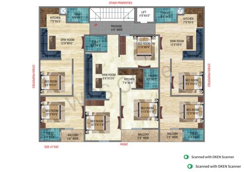  maa-luxury-homes Maa Luxury Homes Cluster Plan