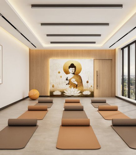 Yoga/ Meditation Area dra-polaris Yoga/ Meditation Area