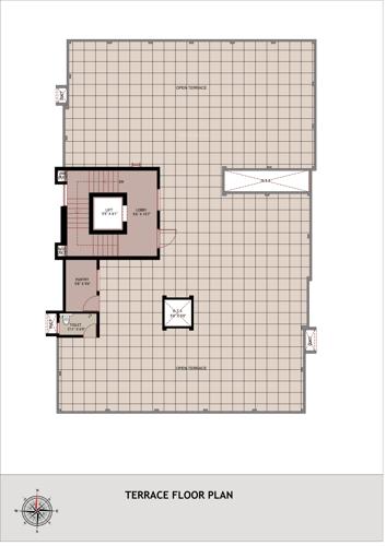  gayathri Ramaniyam Gayatri Cluster Plan for Terrace Floor