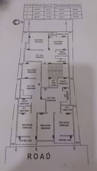  pramila-tower Pramila Tower Cluster Plan