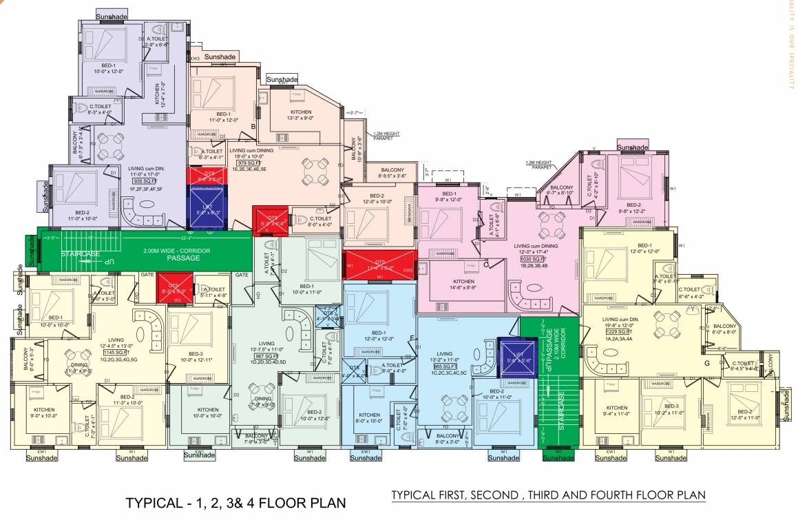  the peak Block B Cluster Plan