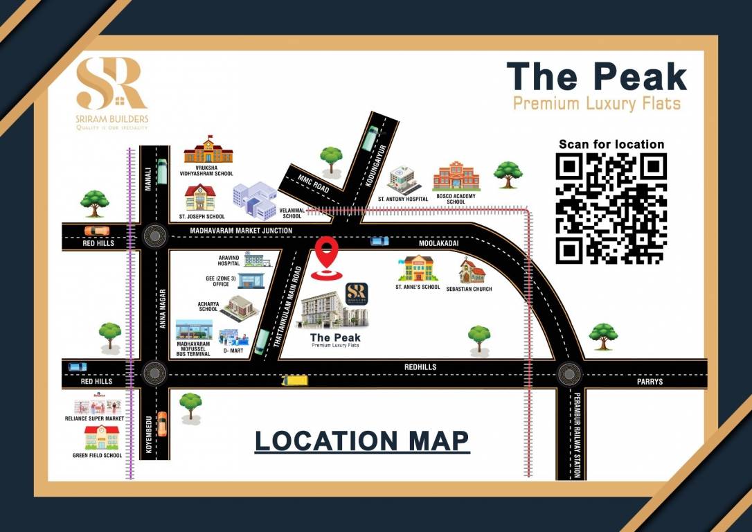  the peak Location Plan