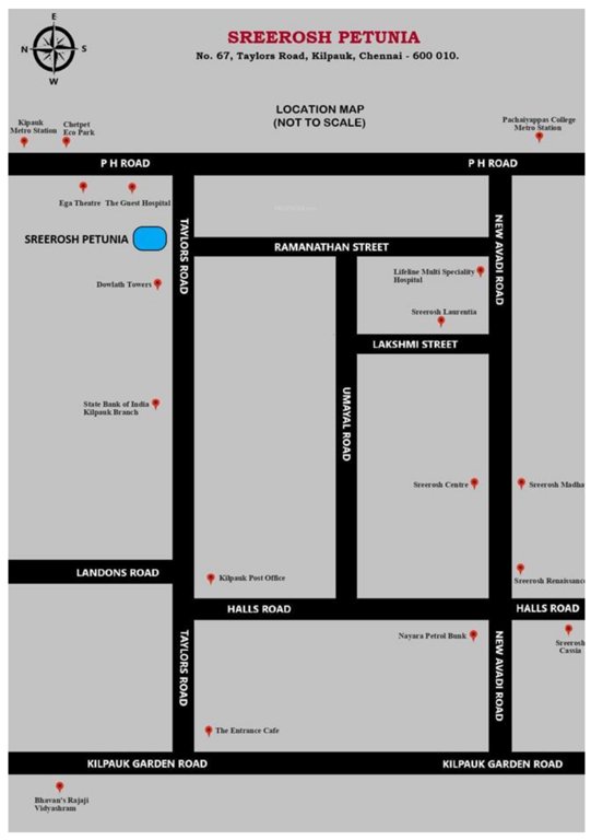  petunia Location Plan