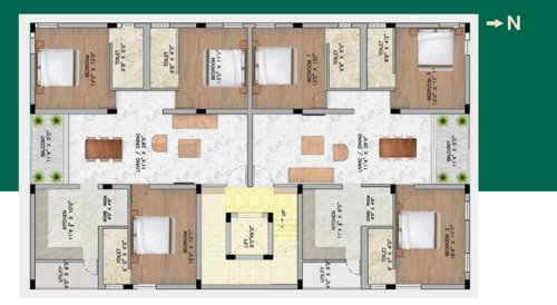  anantha-lakshmi Anantha Lakshmi Cluster Plan from 1st to 5th Floor
