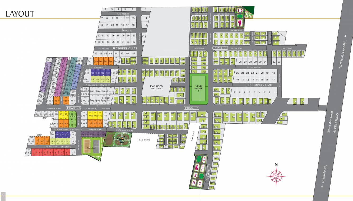  cassia viii Layout Plan