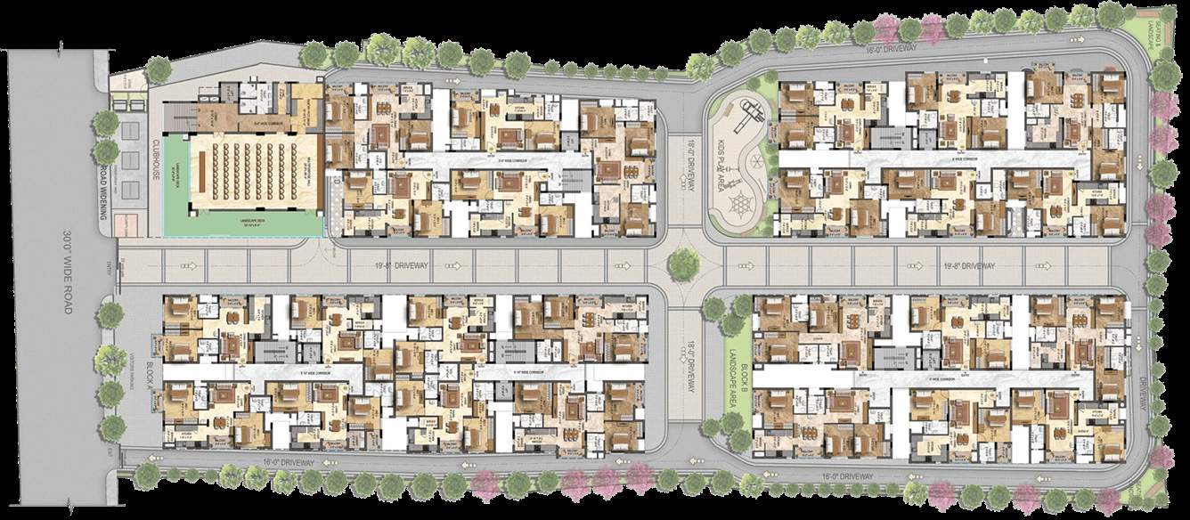  league one Block A Cluster Plan