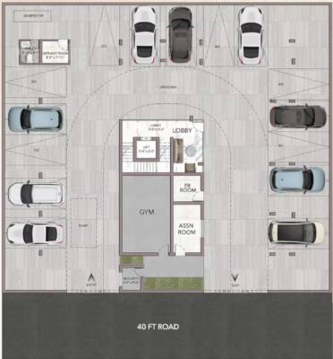  orion Orion Cluster Plan for Car Parking