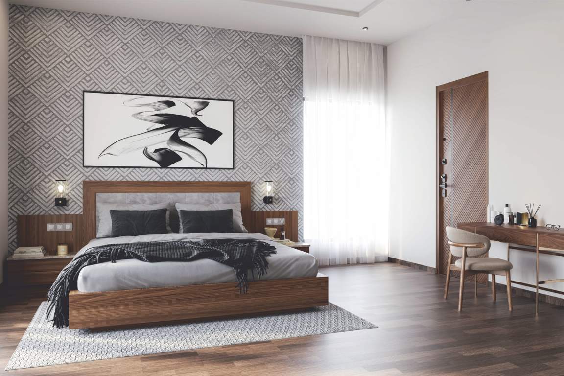 nana nani homes phase 9 Bedroom