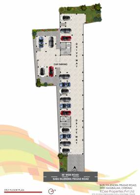  kcee-niveditham Block A Cluster Plan for Car Parking