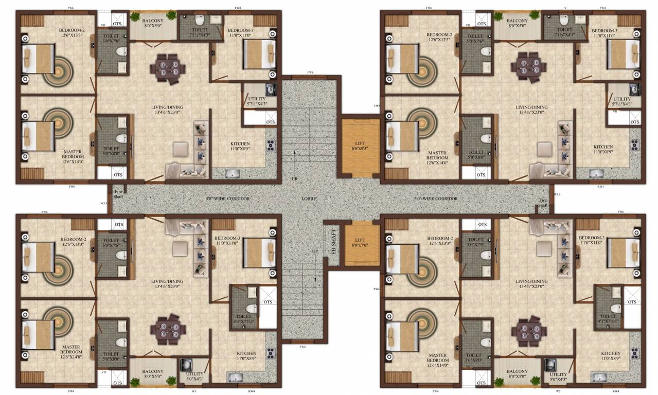  temple residency Temple Residency Cluster Plan