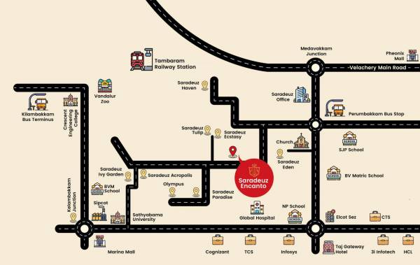  encanto Location Plan