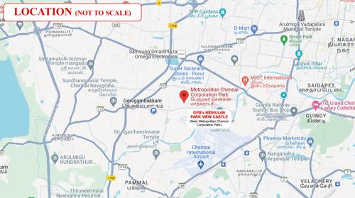  nidhulan-park-view-castle Location Plan