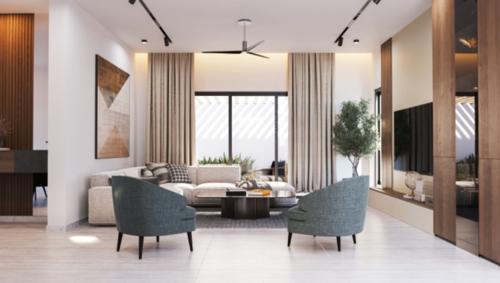 Living Area urban-villas-block-1-t0-9 Living Area