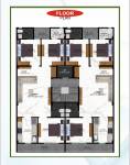  luxury-floors Cluster Plan for 1st Floor
