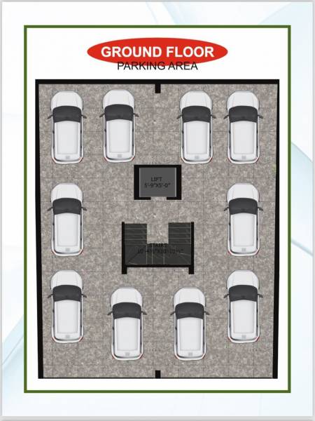 Cluster Plan for ground Floor luxury-floors Cluster Plan for ground Floor