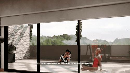 Yoga/ Meditation Area galaxy Yoga/ Meditation Area