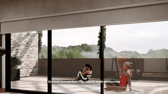 galaxy Yoga/ Meditation Area