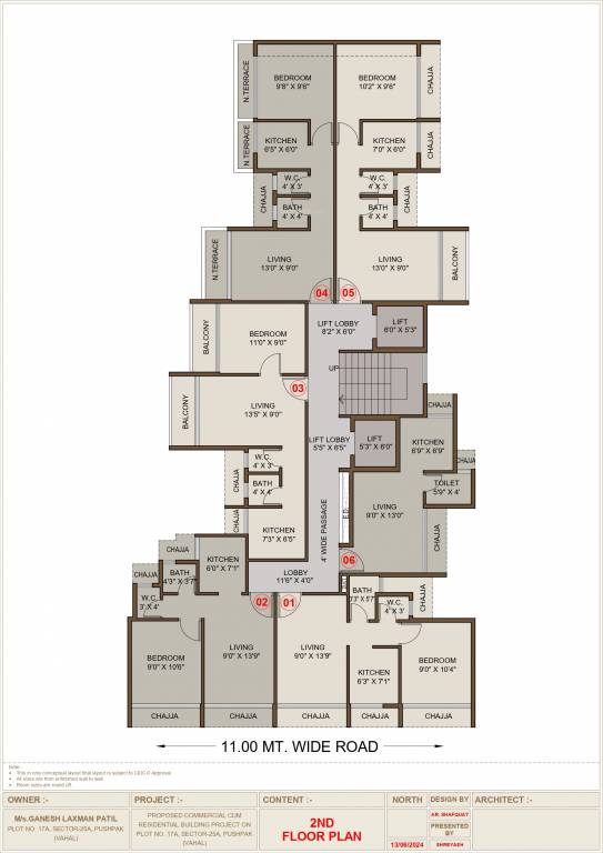  trimurti residence Trimurti Residence Cluster Plan