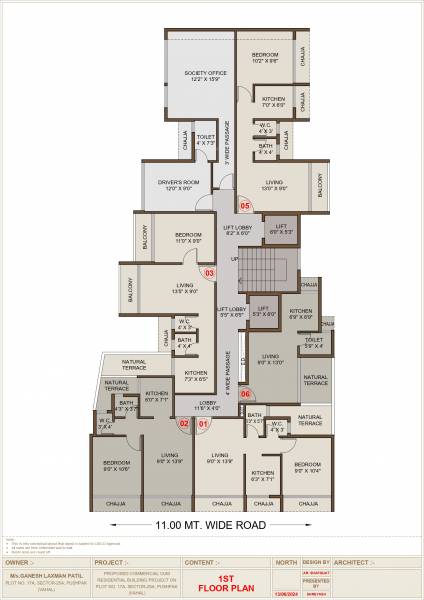  trimurti-residence Trimurti Residence Cluster Plan
