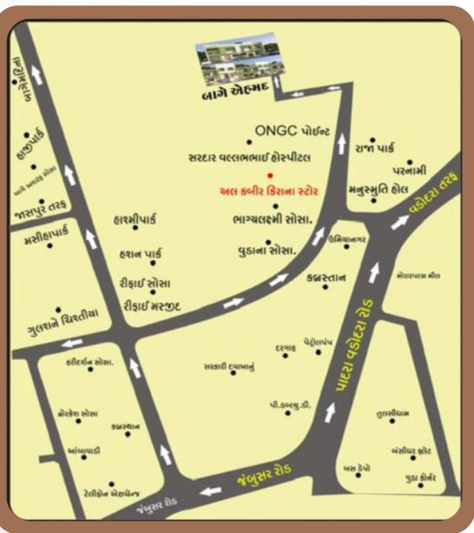  bage ahemad residency phase ii Location Plan