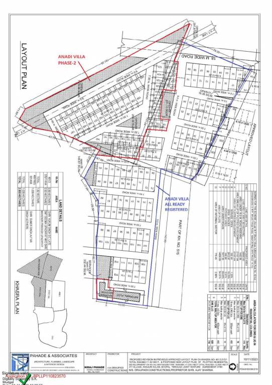 anadi villas phase 2 Layout Plan