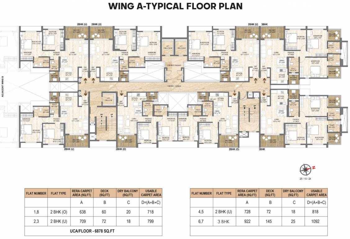  arun sanctum A Building Typical Cluster Plan