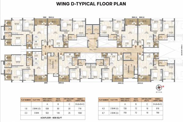 arun-sanctum D Building Typical Cluster Plan