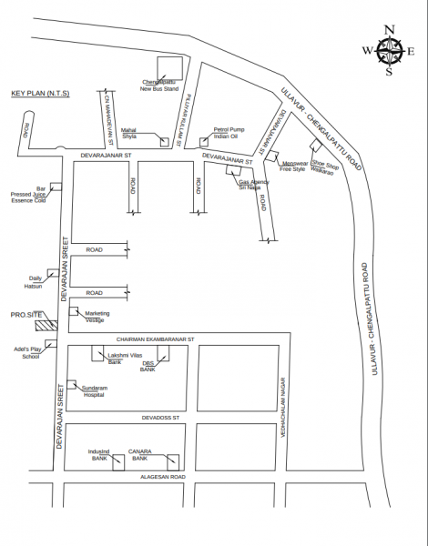  vaibhav-flats Location Plan