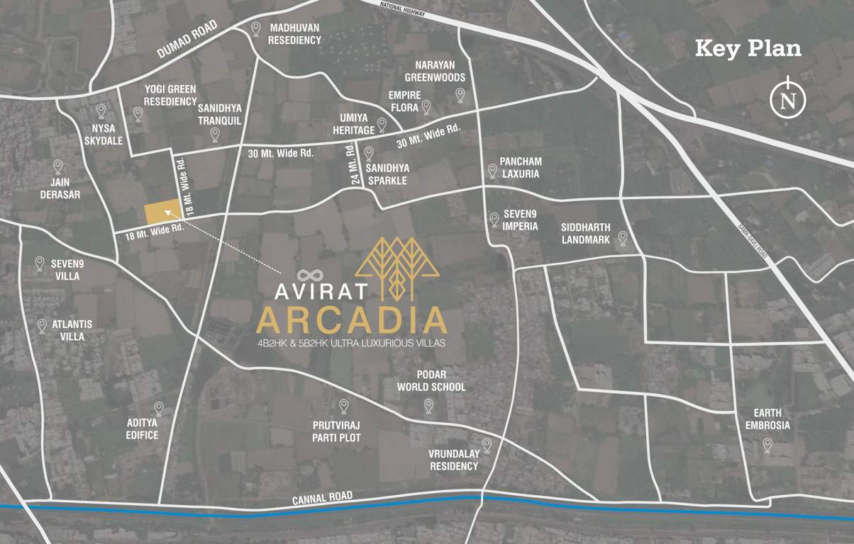  arcadia Location Plan