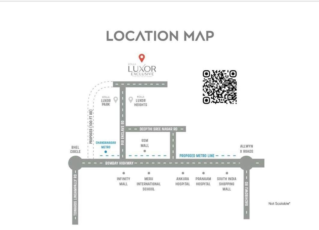  luxor exclusive Location Plan