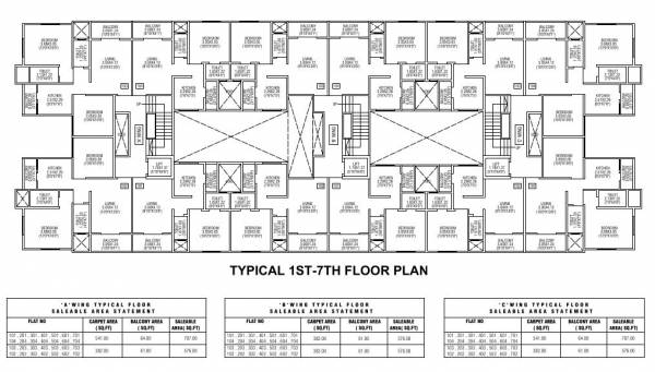  shourya-b-building-c-building Cluster Plan