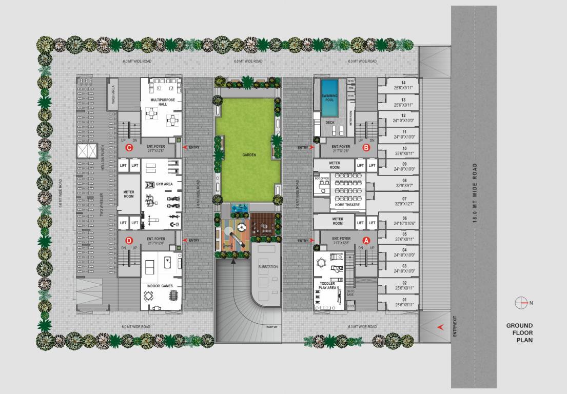 aresta Aresta Block A Cluster Plan