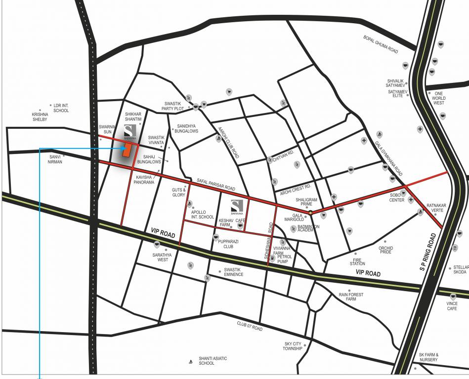  aresta Location Plan