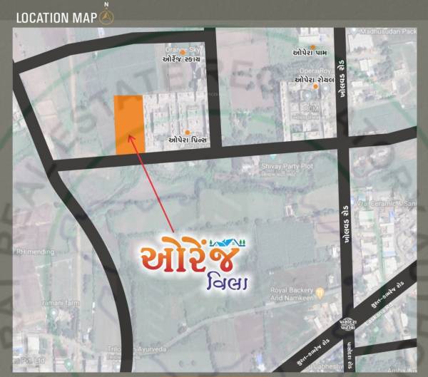Location Plan orange-villa Location Plan