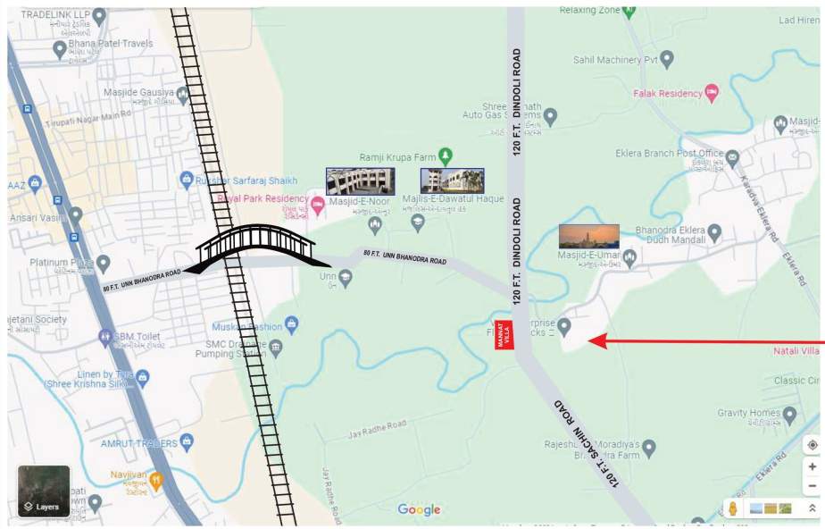  mannat villa Location Plan