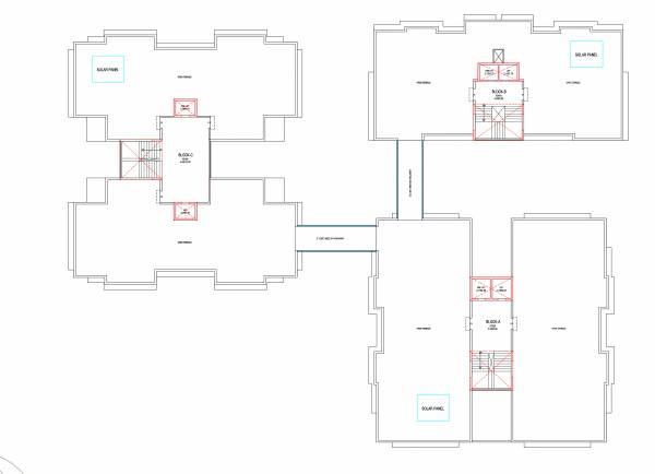  ganesh-vivanta Block B Cluster Plan for Terrece Floor