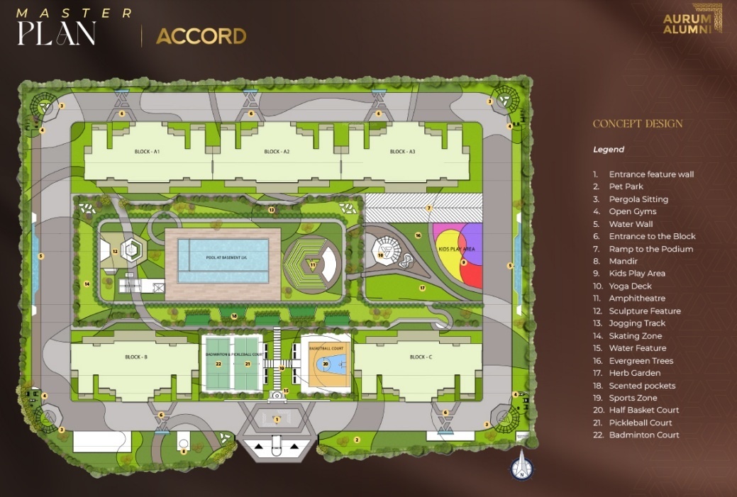 aurum alumni accord Master Plan