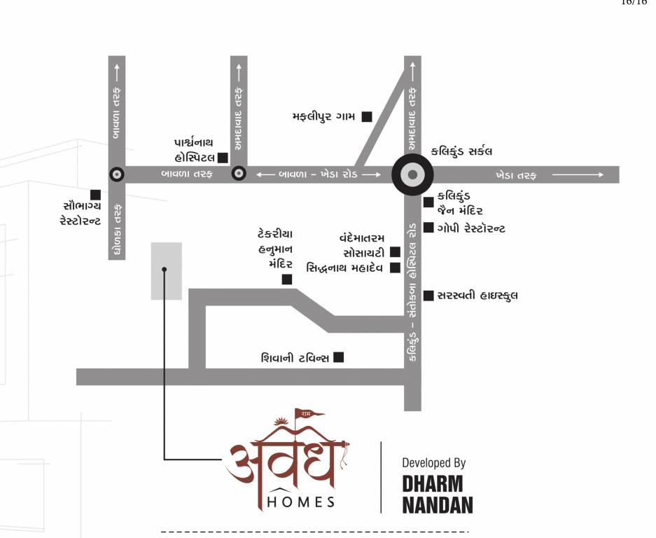  avadh homes Location Plan