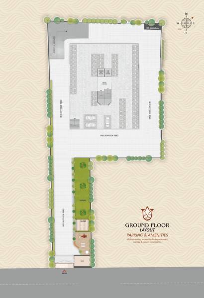  vasupujya A Cluster Plan for ground Floor