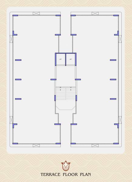  vasupujya A Cluster Plan for ground Floor
