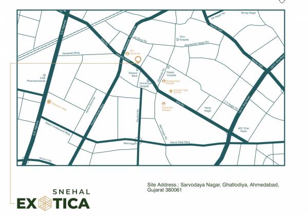  snehal-exotica Location Plan