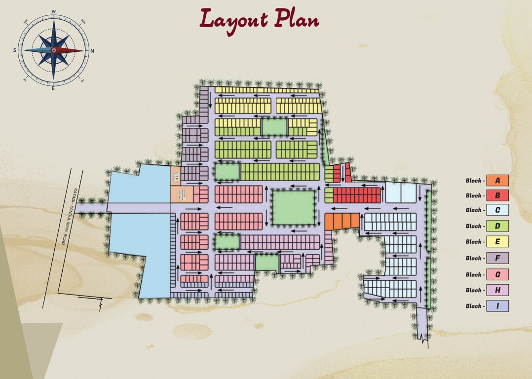  vedanta city phase 2 Layout Plan