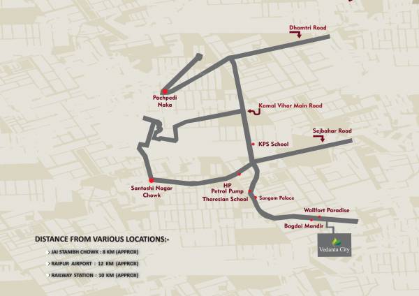  vedanta-city-phase-2 Location Plan